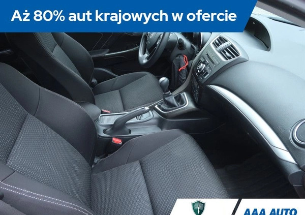 Honda Civic cena 54000 przebieg: 67007, rok produkcji 2015 z Ciężkowice małe 121